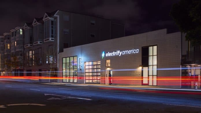 Electrify America Debuts First Indoor Flagship Station in San Francisco
