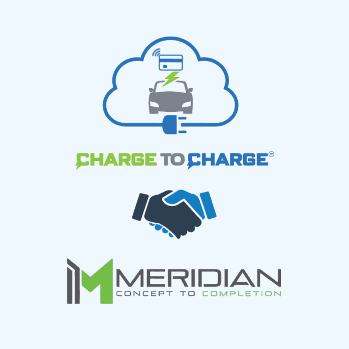 chargetocharge and Meridian partnership